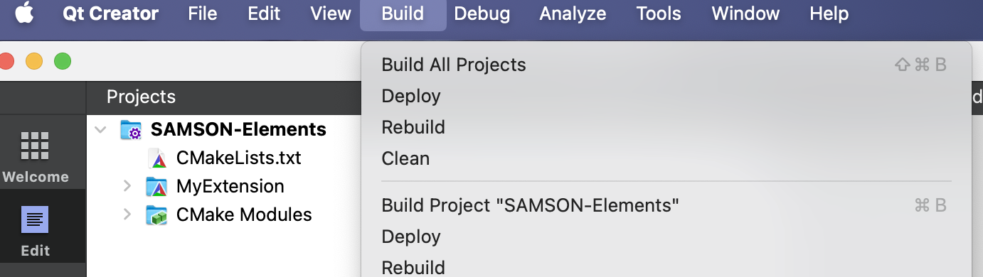 Build project