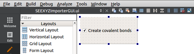 Add checkbox