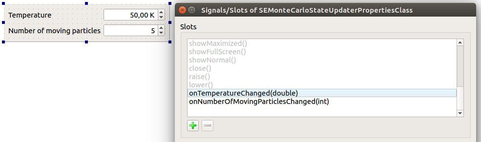 UI: add slots