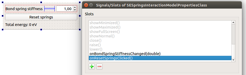 UI: Add a slot