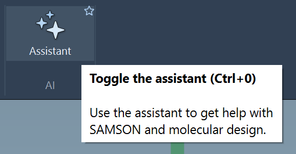 Assistant in menu
