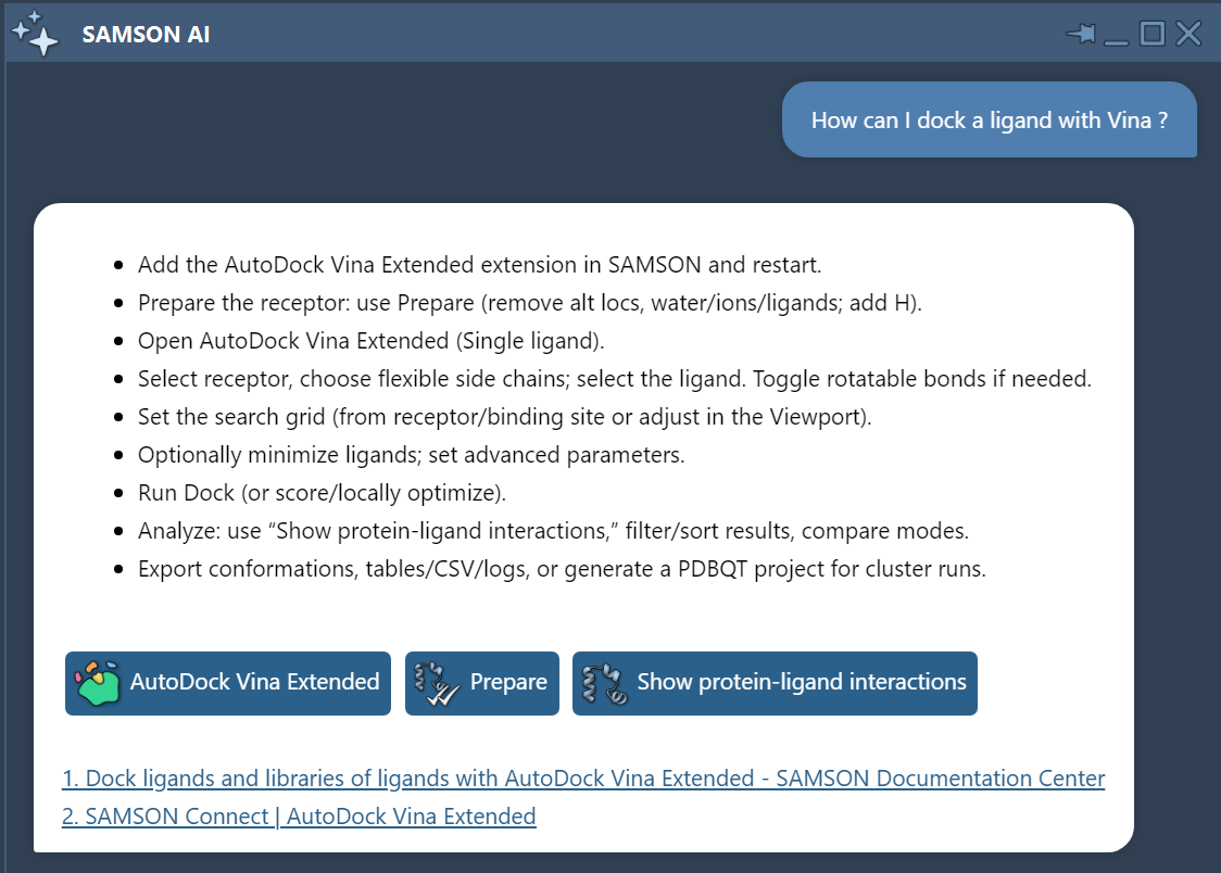 SAMSON AI Assistant