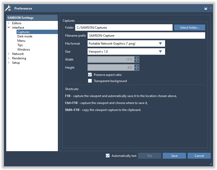 The captures preferences