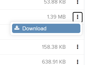 Download jobs files from SAMSON Connect