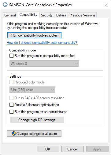 Properties: Compatibility