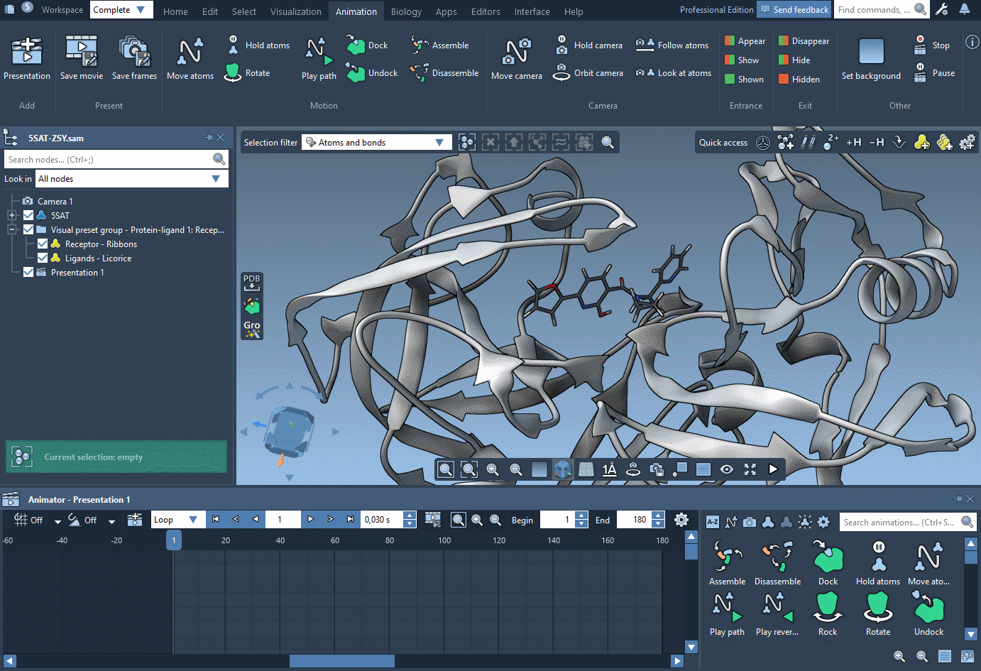 Example: the Pulse animation