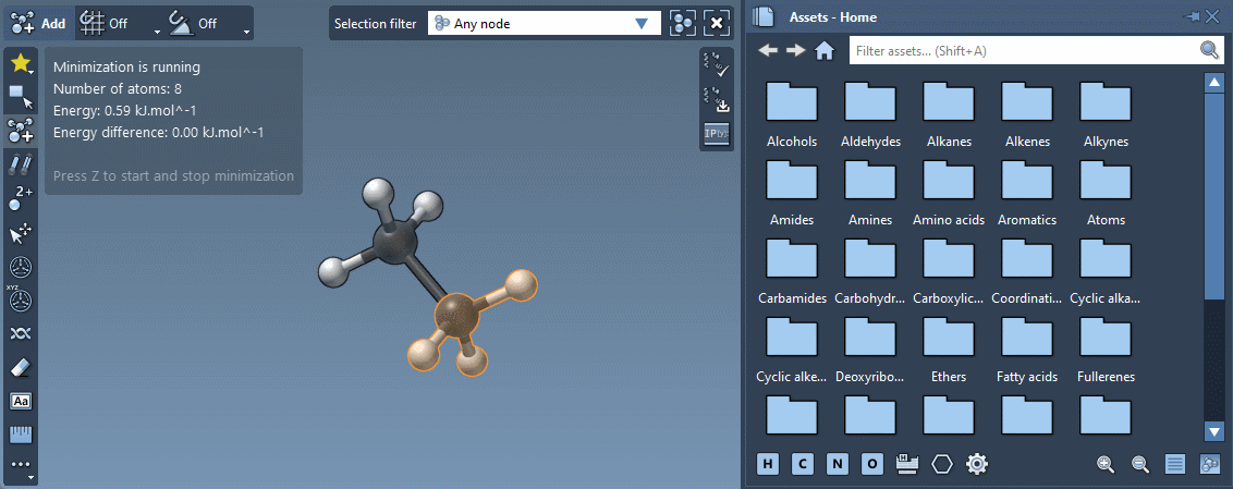 Adding nitrogen and oxygen atoms