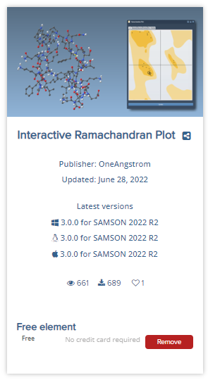 Remove a free SAMSON Extension