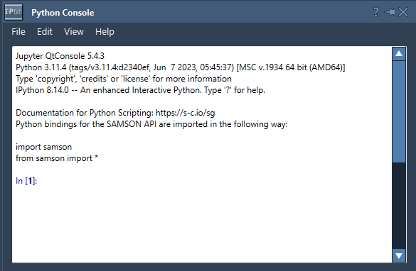 Python Console