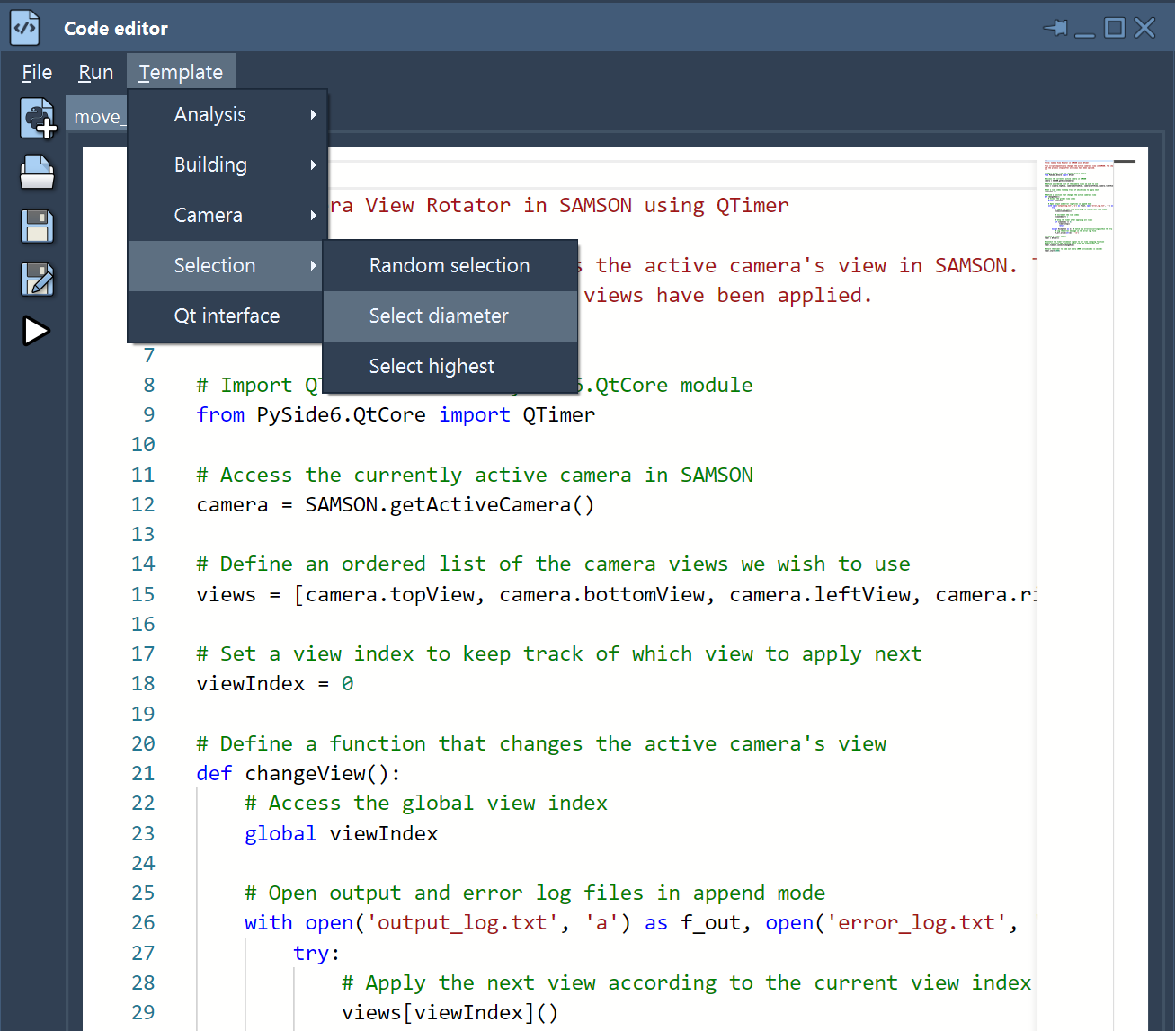 Python templates