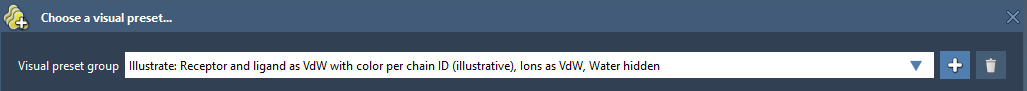 Visual preset: Illustrate