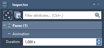 Example: the Pause animation