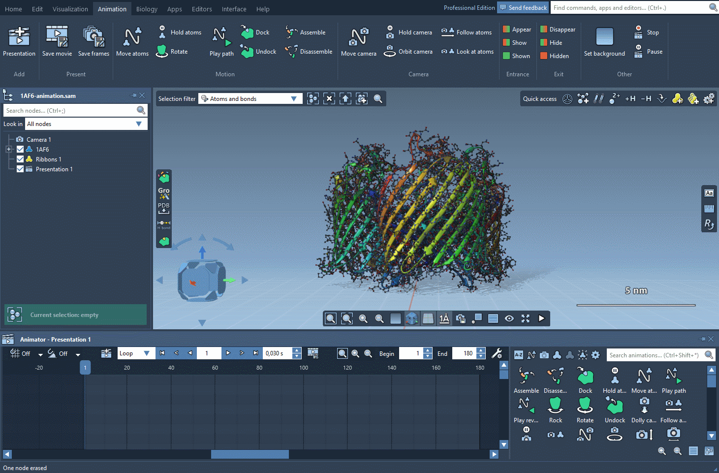 Adding the orbit camera animation