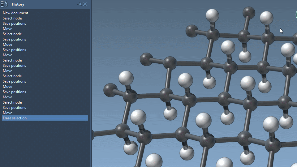 Going through the history