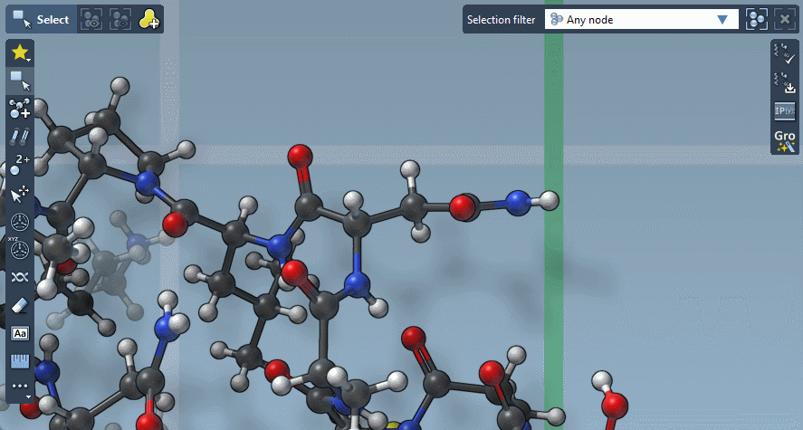 Adding labels in the Viewport