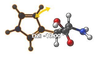 Rotating around an axis with snapping