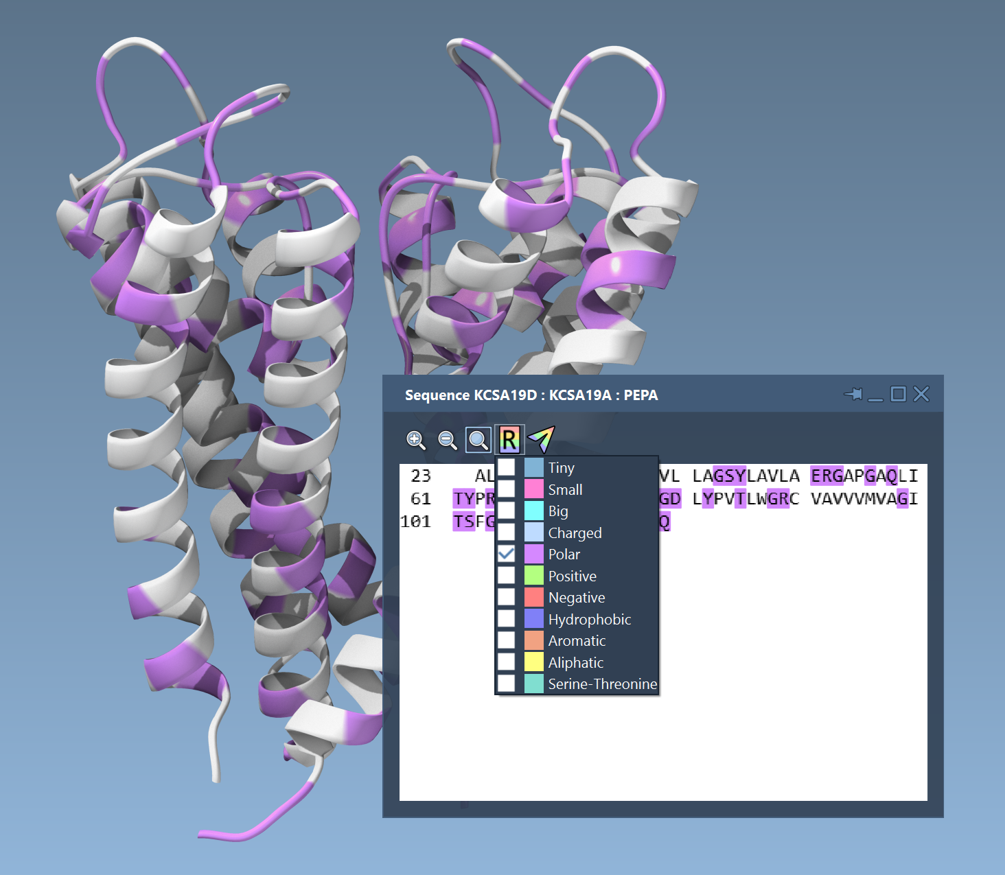 The Sequence View - Colorization