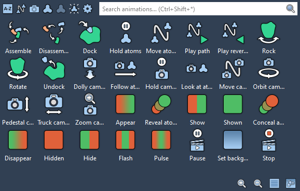 SAMSON Animator Panel
